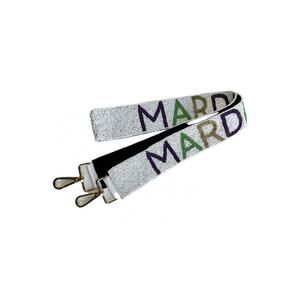 Mardi Gras Beaded Purse Strap